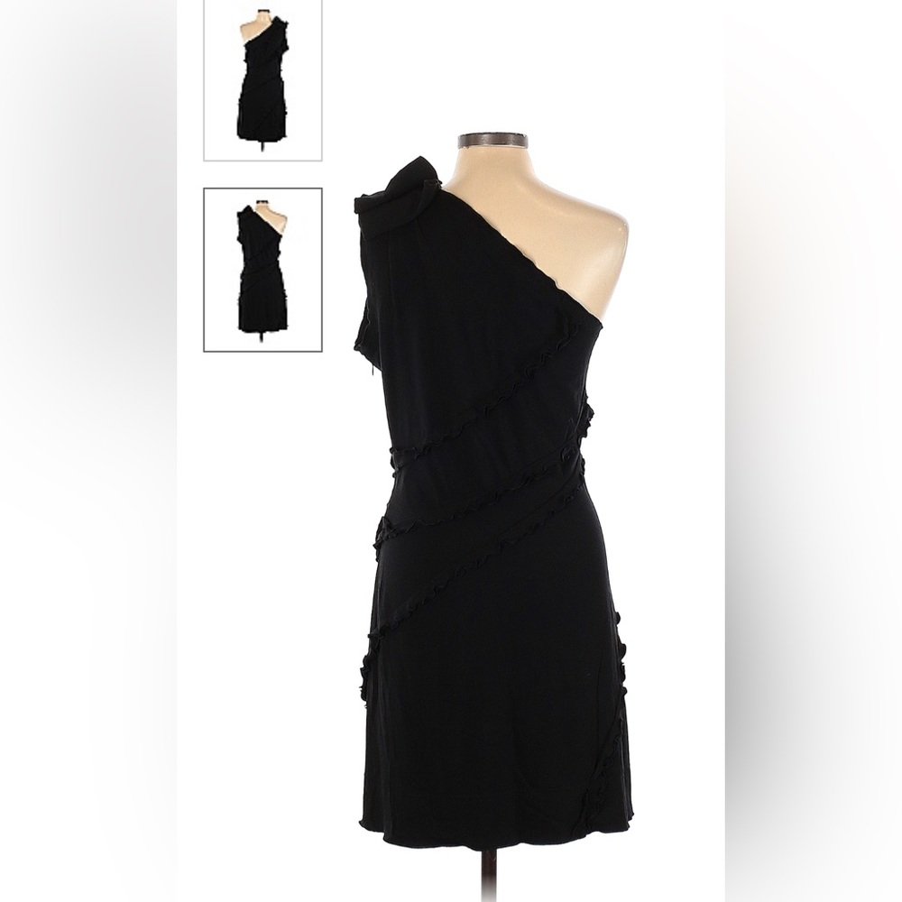 Marc by Marc Jacobs 1 Shoulder Black Dress